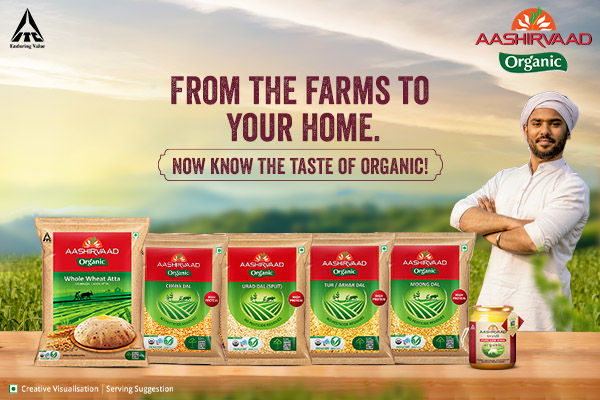 Aashirvaad Organic is 100% Natural
