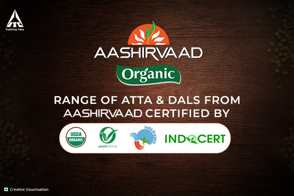 Aashirvaad Organic is 100% Organic